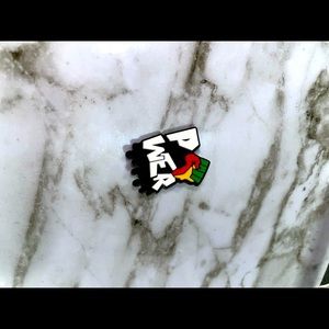 Black power Croc shoe charm ✊🏾❤️💛💚